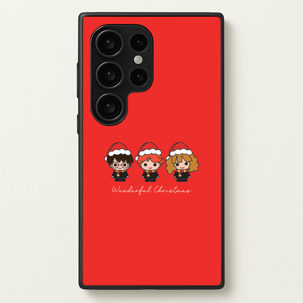 Wizards With Christmas Hats Galaxy S24 Ultra Case