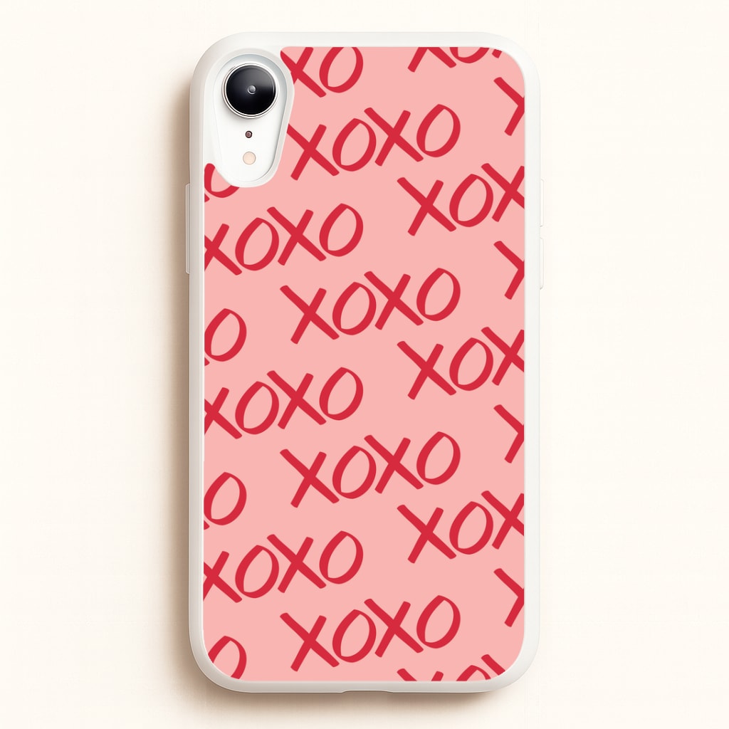 XOXO Pattern iPhone XR Case