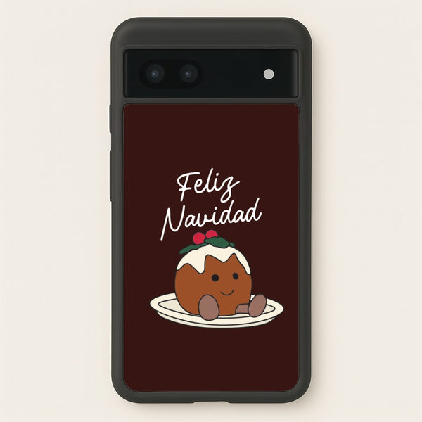 Christmas Pudding Plush Google Pixel 7a Case