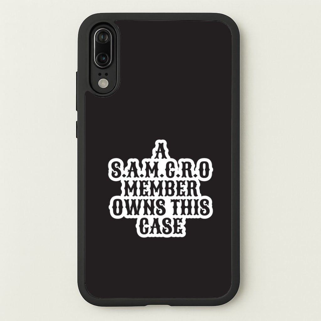 SAMCRO Member Huawei P20 Case