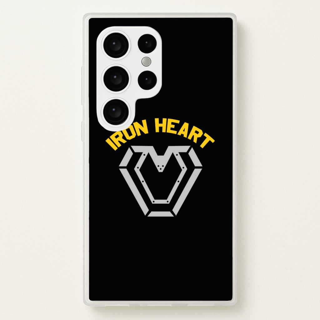 Metal Hero Heart Galaxy S24 Ultra Case