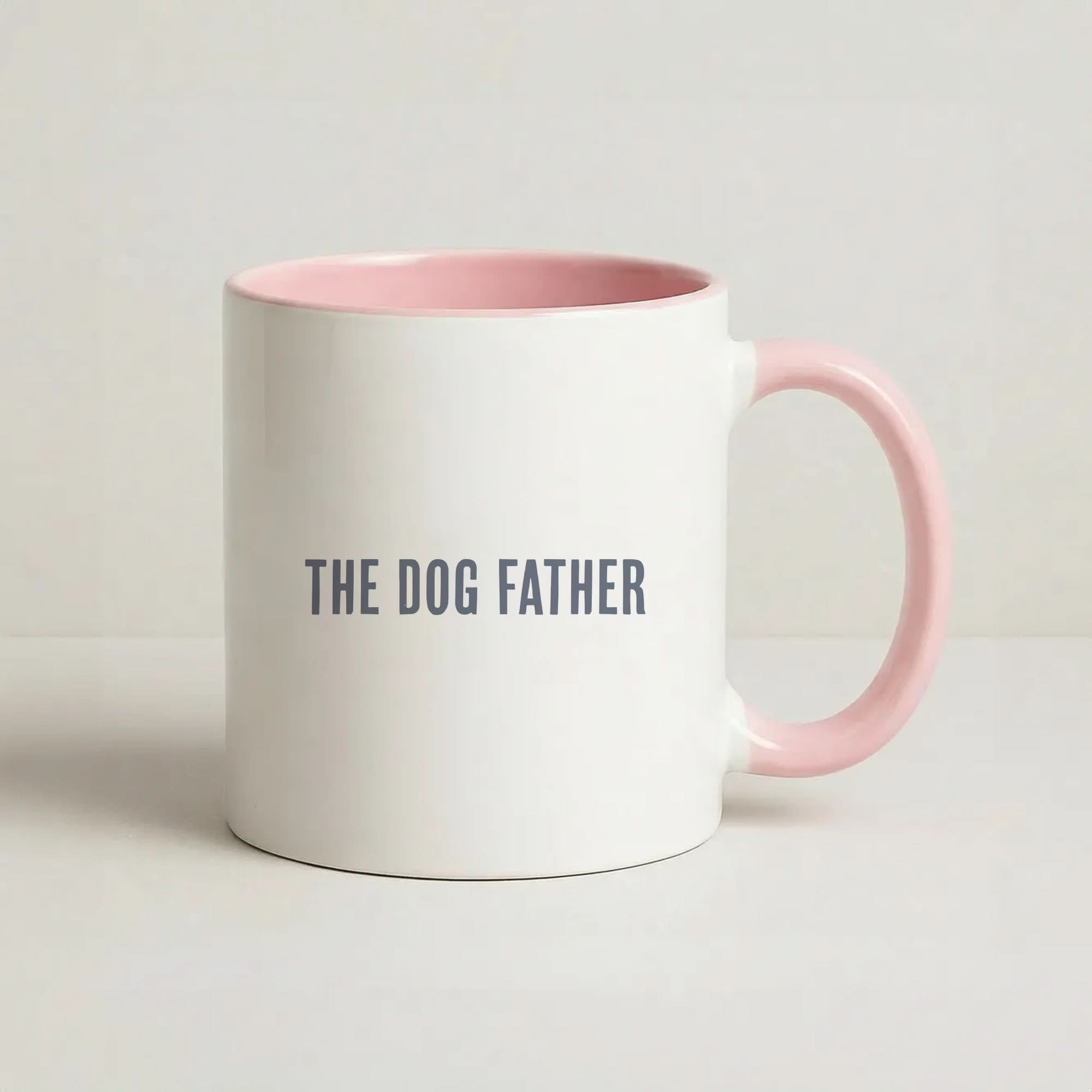The Dog Father Pink Tea Mug