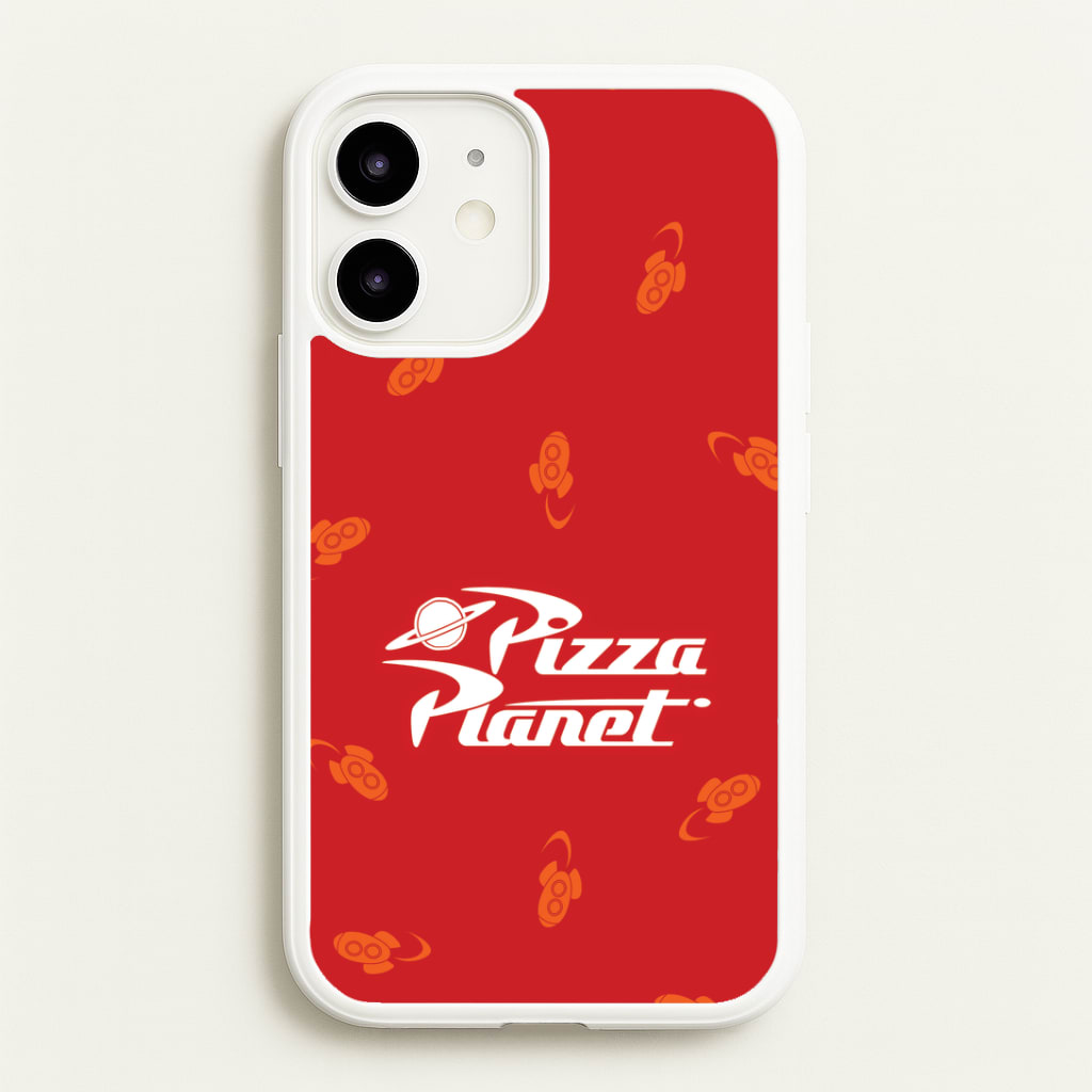 Pizza Planet Pattern iPhone 12 / 12 Pro Case