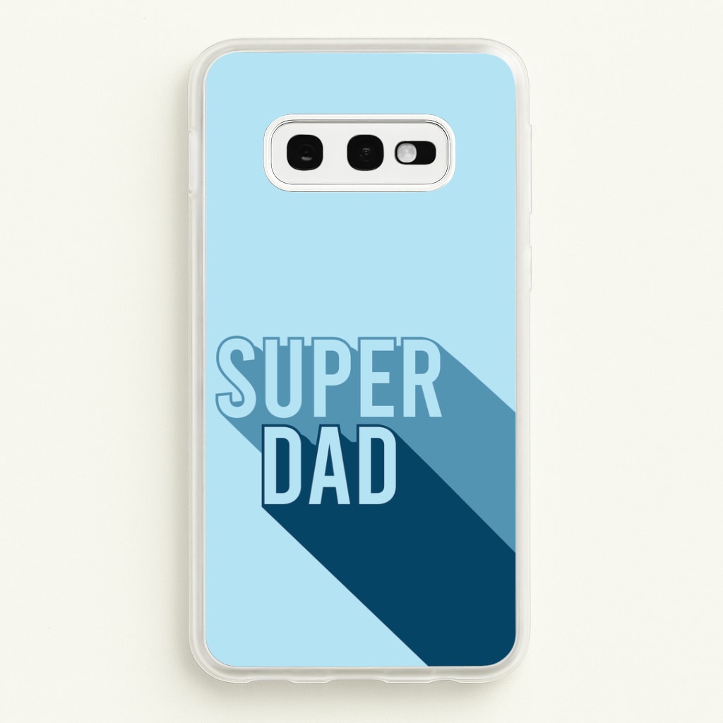 Super Dad Title Galaxy S10e Case