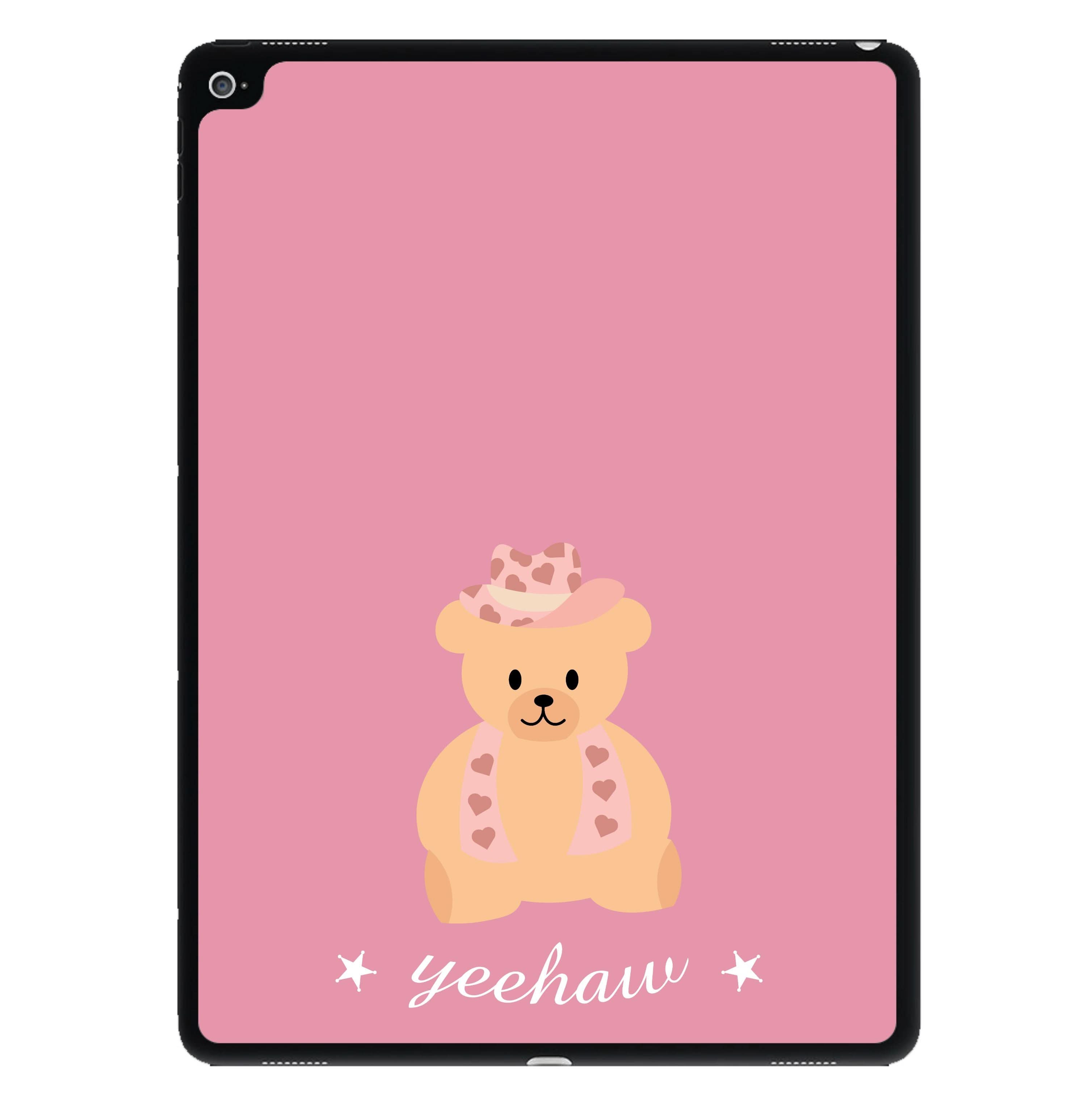 Yeehaw Teddy Bear iPad Case