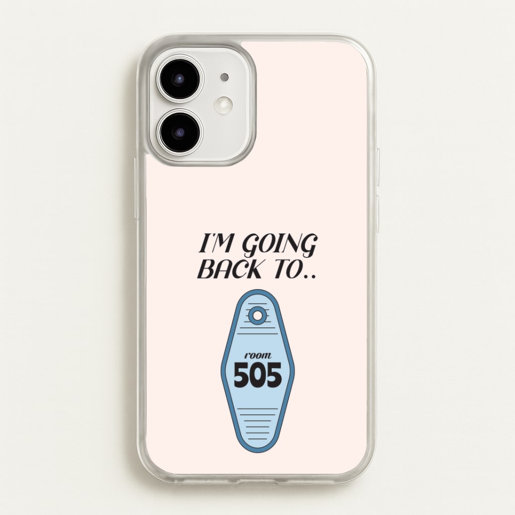 I'm Going Back To 505 Keyring iPhone 12 Mini Case