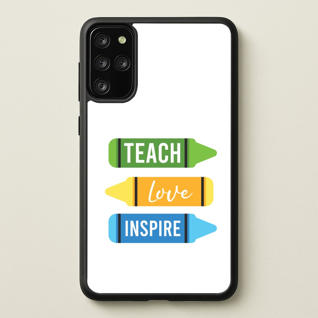 Teach, Love, Inspire Galaxy S20 Plus Case