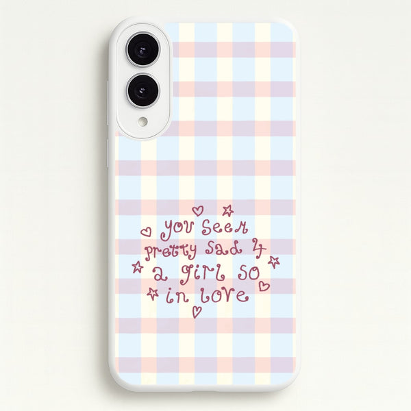 Dreamy Plaid Galaxy S25 Edge Case