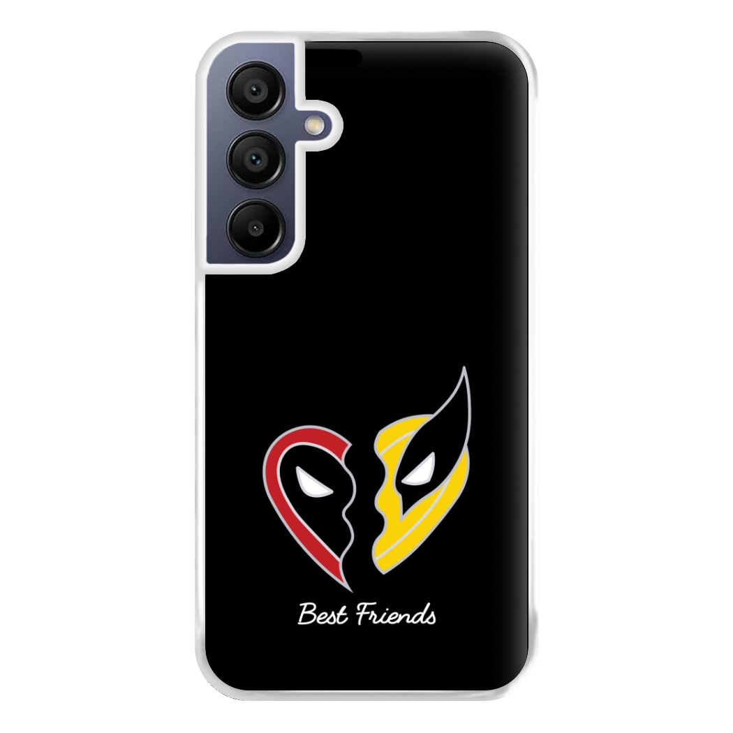 Superhero Best Friends Locket Galaxy A16 Case