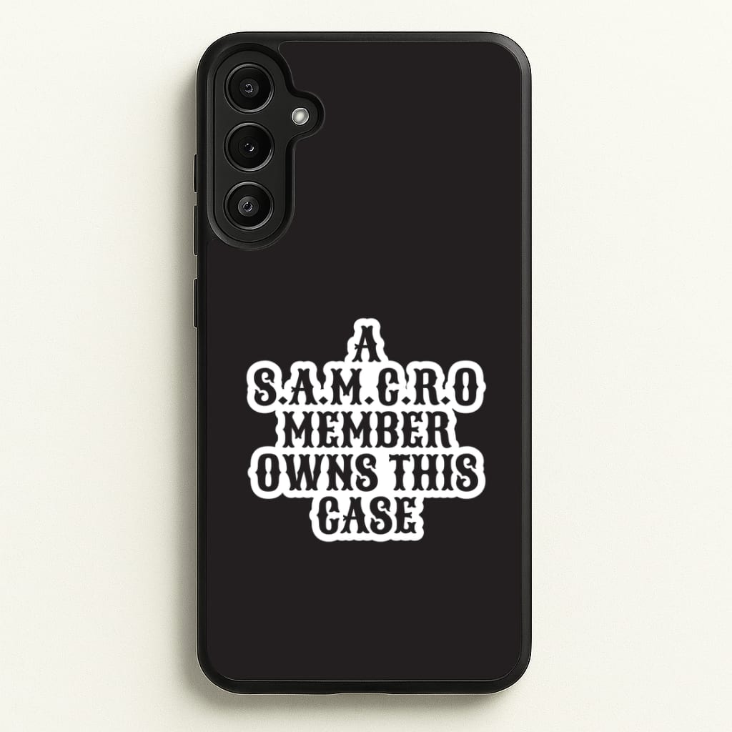 SAMCRO Member Galaxy A34 Case