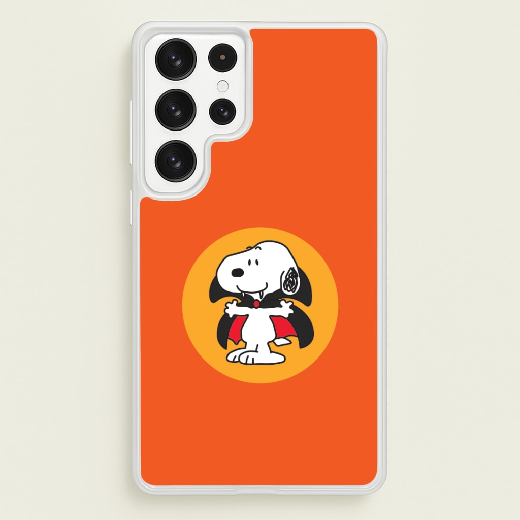 Cartoon Beagle Vampire Galaxy S23 Ultra Case