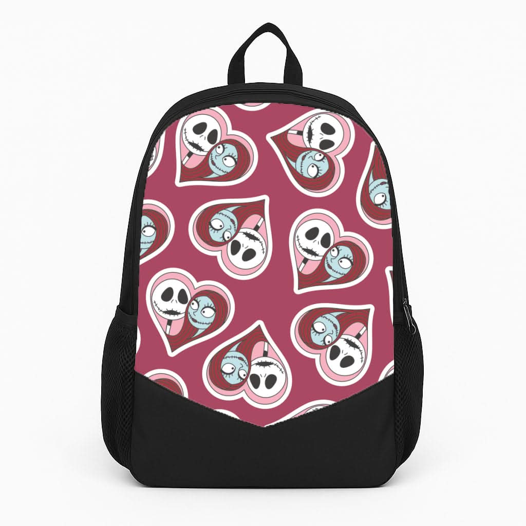 J And S Heart Pattern Backpack