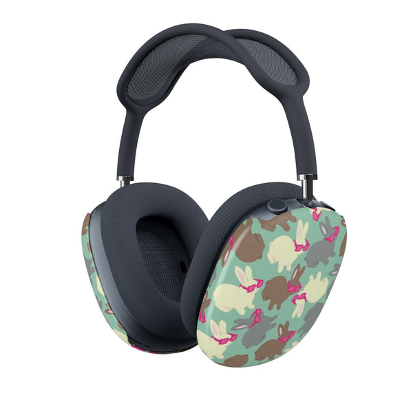 Bunny With Glasses Pattern AirPods Max Case