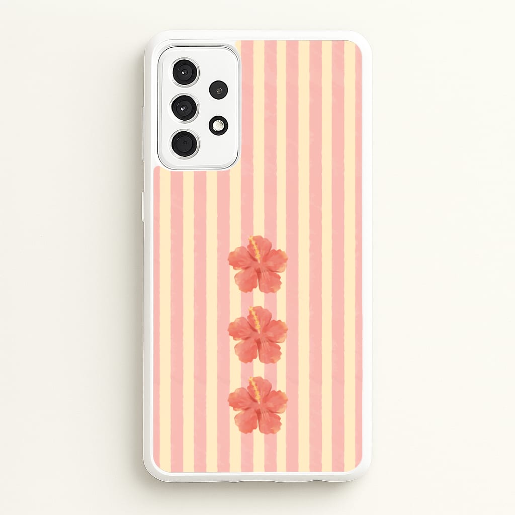 Hibiscus Rays Galaxy A52 / A52s Case