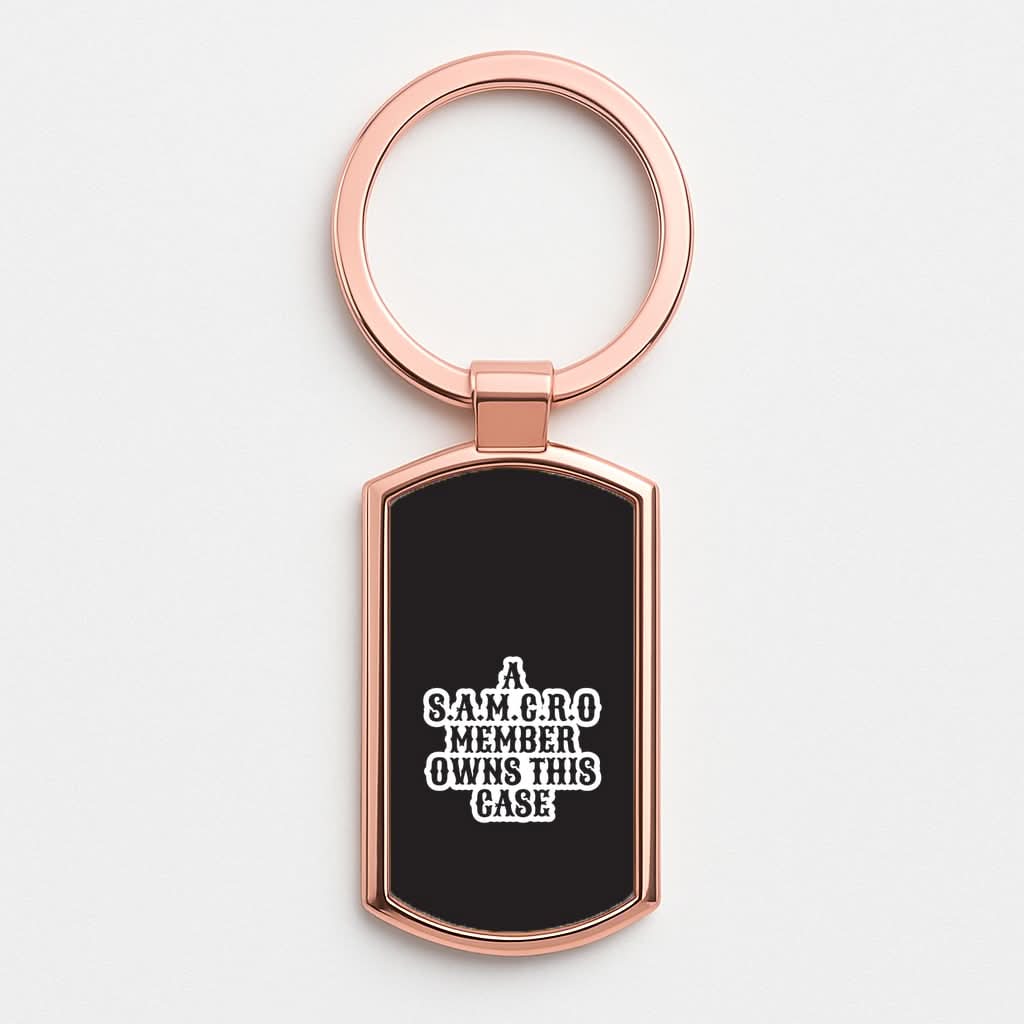 SAMCRO Member Rose Gold Keyring