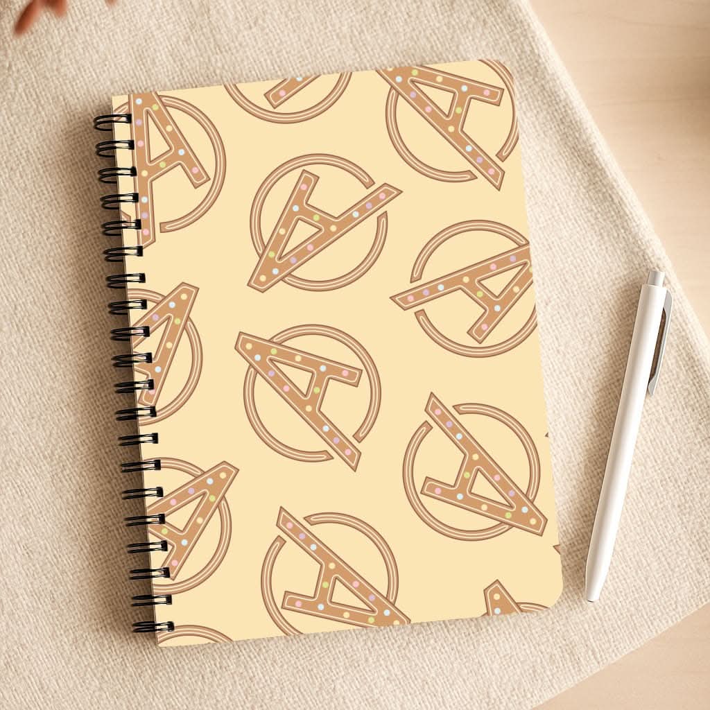 Superhero Team Gingerbread Pattern Notepad