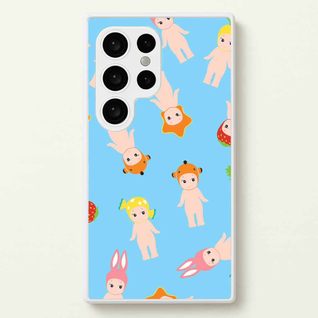 Angels Pattern Galaxy S24 Ultra Case