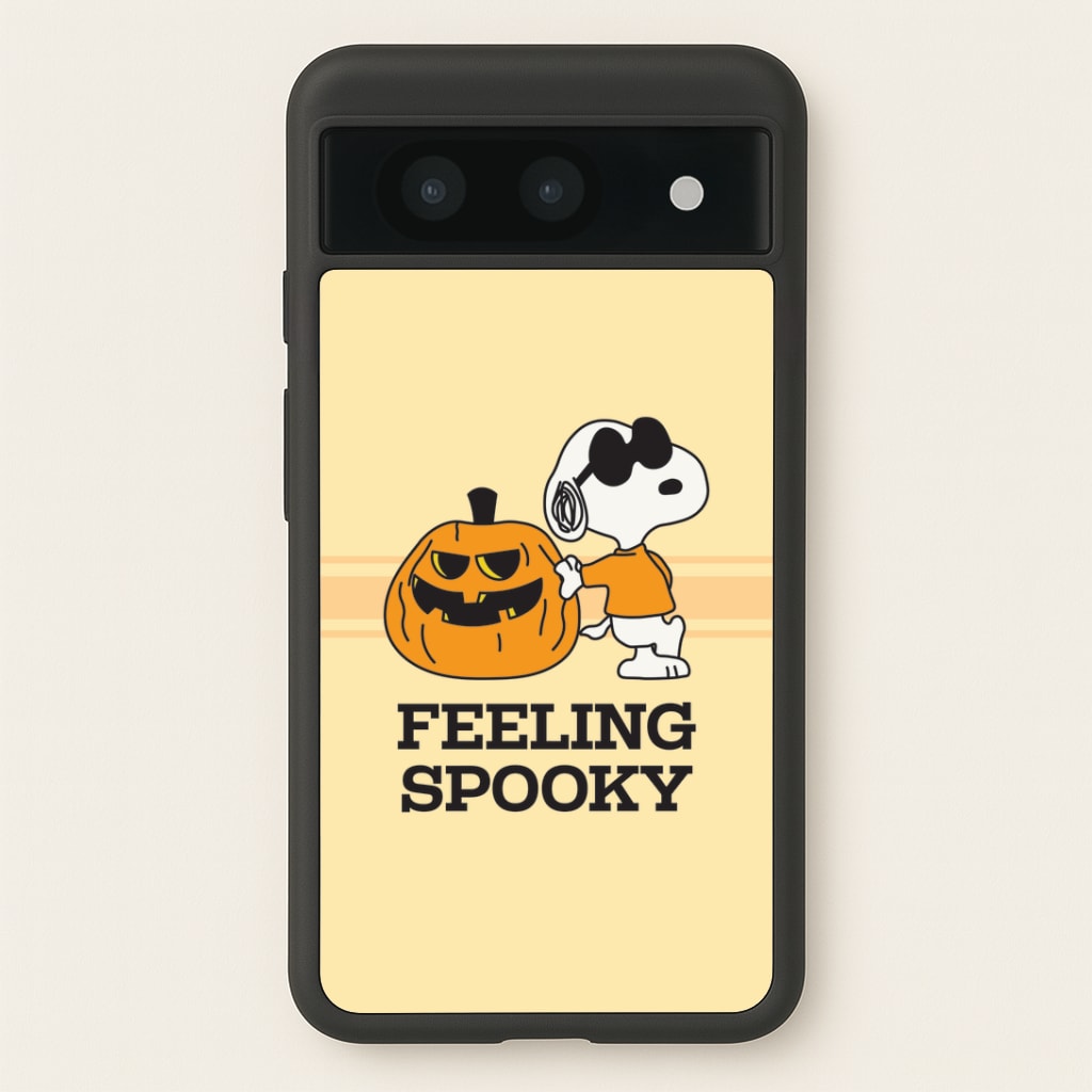 Feeling Spooky Cartoon Beagle Google Pixel 8a Case