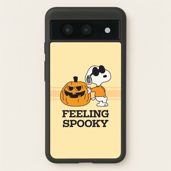 Feeling Spooky Cartoon Beagle Google Pixel 8a Case