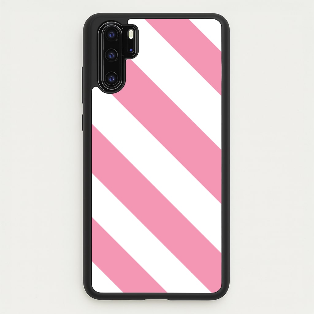 Candy Cane Stripes Huawei P30 Pro Case