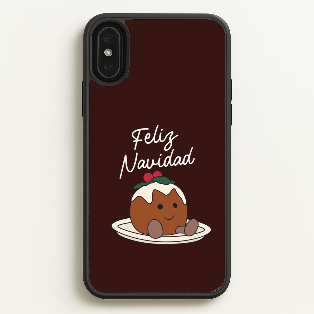 Christmas Pudding Plush iPhone XS Max Case