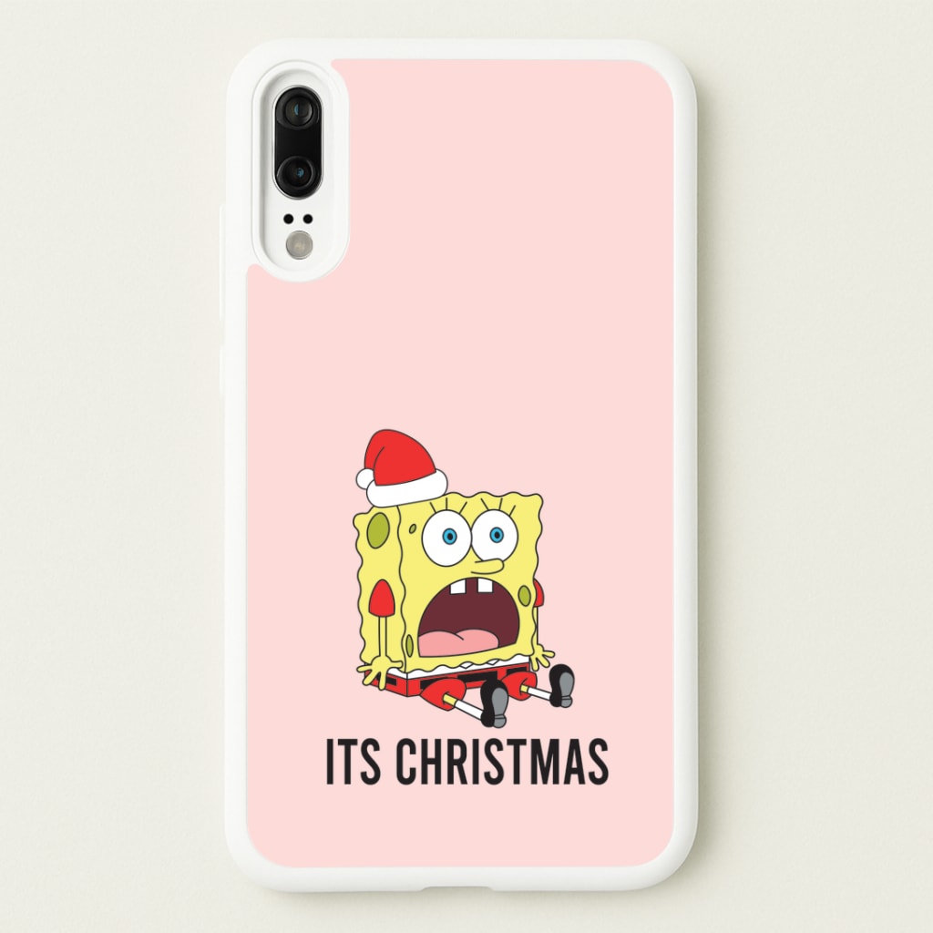 It's Christmas Cartoon Sponge Huawei P20 Case