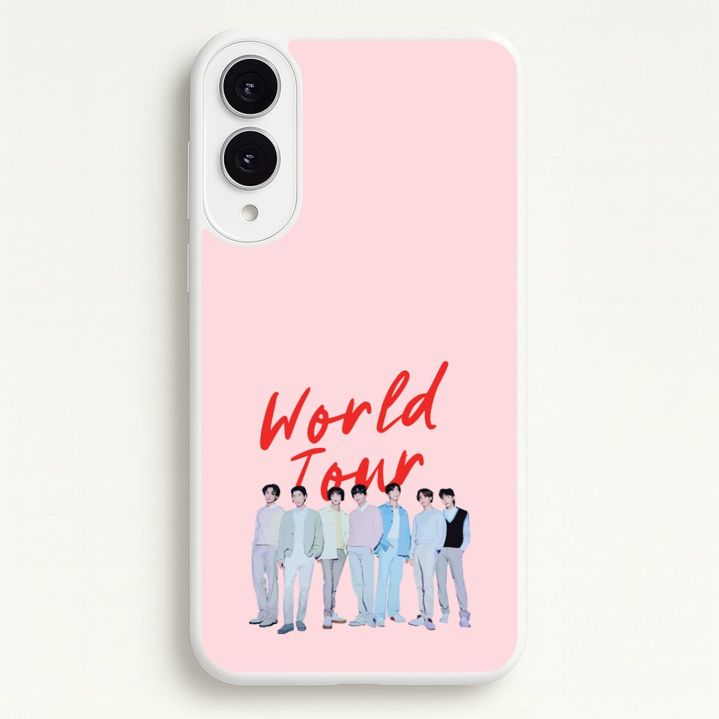 K-Pop Band Pastel Tour Galaxy S25 Edge Case