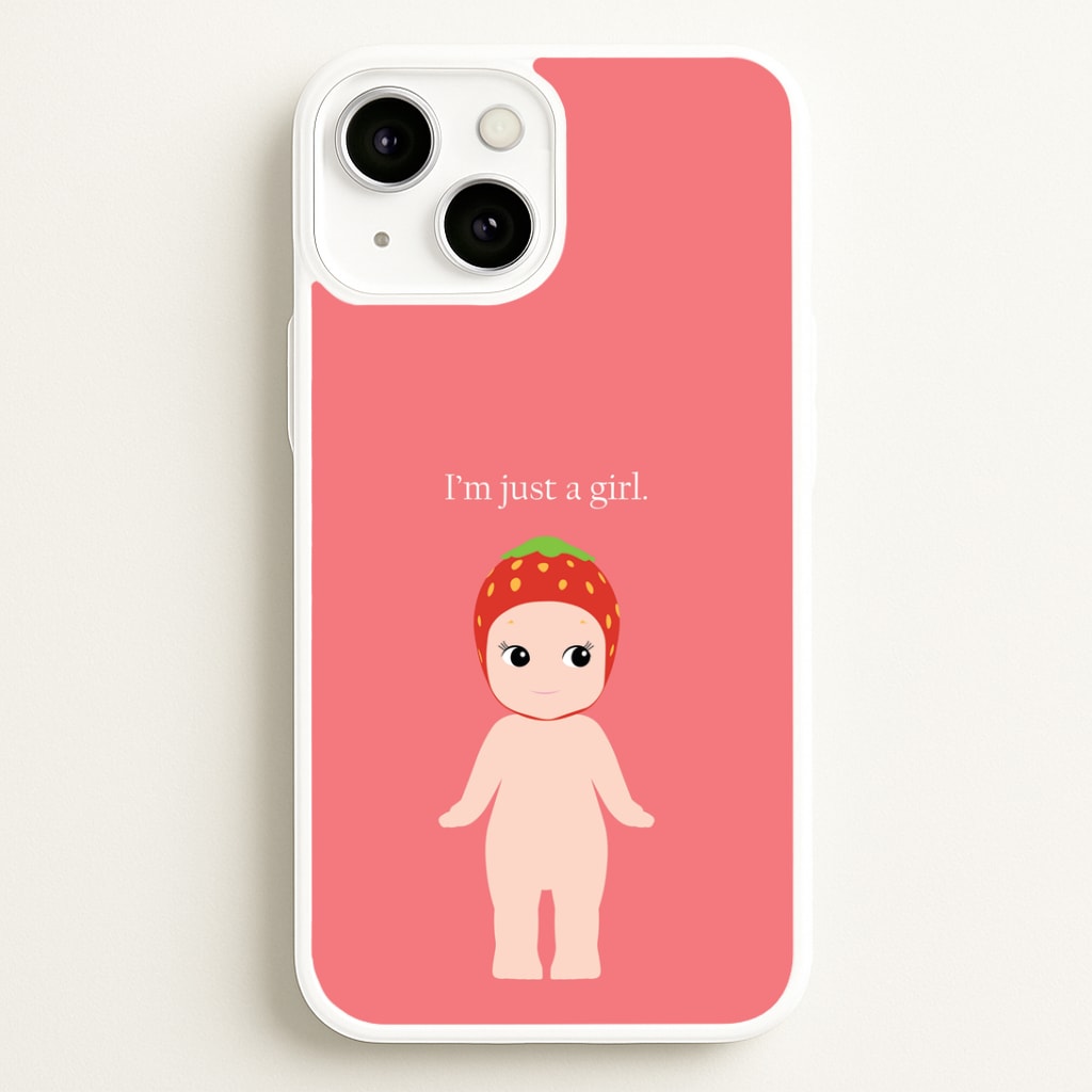 I'm Just A Girl iPhone 13 Mini Case