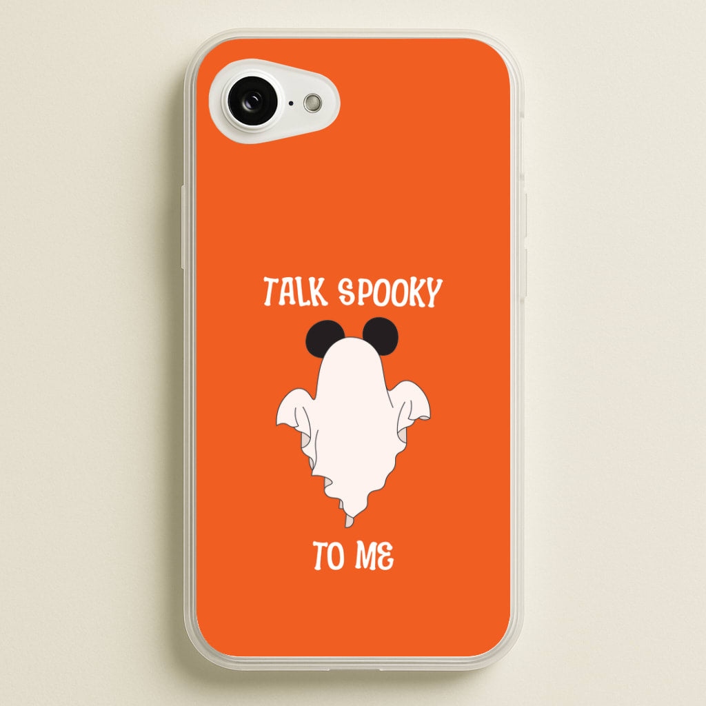 Talk Spooky To Me Mouse Ghost iPhone 16e Case