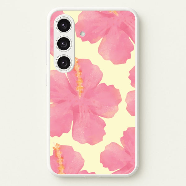 Hibiscus Galaxy S25 Case