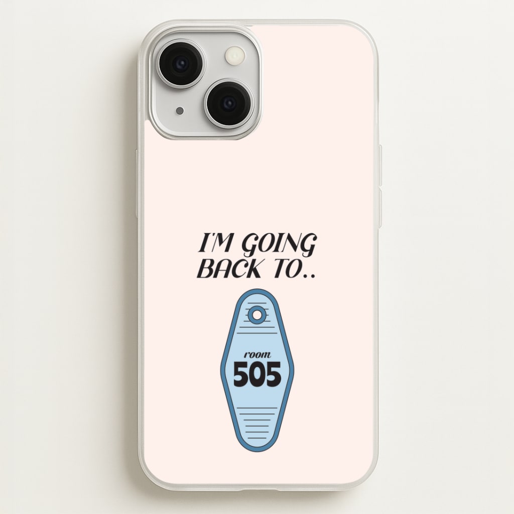 I'm Going Back To 505 Keyring iPhone 13 Mini Case
