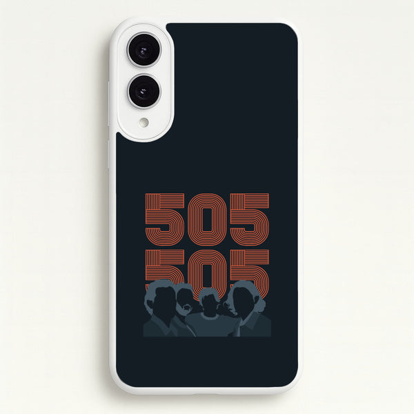 505 Band Members Dark Galaxy S25 Edge Case