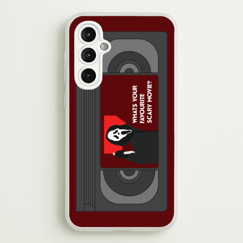 Horror Movie 7 VHS Tape Galaxy A14 Case