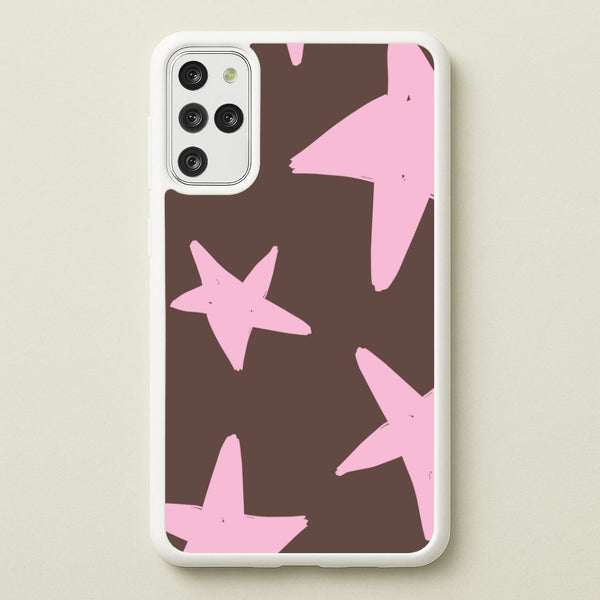 Chocolate & Strawberry Stars Galaxy S20 Plus Case