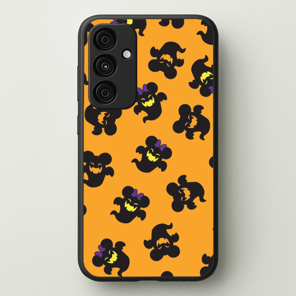 Mouse Ghosts Pattern Galaxy A55 Case