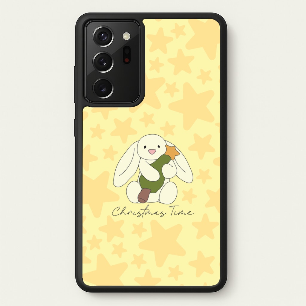 Christmas Bunny Stars Plush Galaxy Note 20 Ultra Case