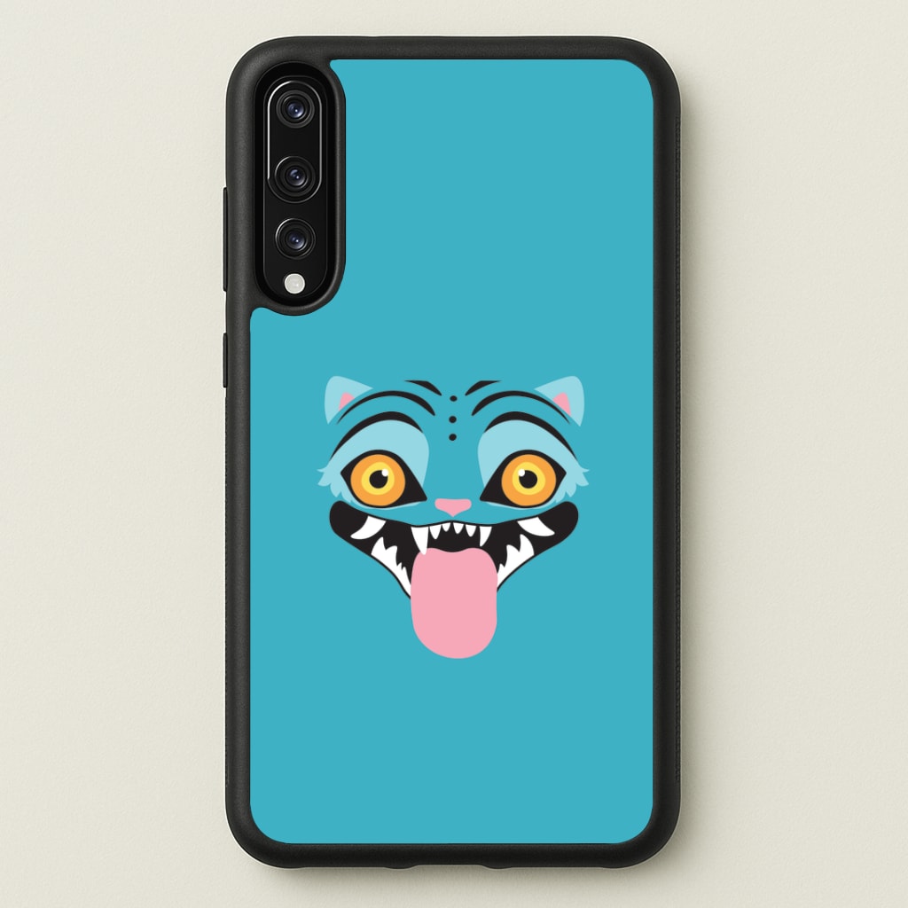 Demon Cat Face Huawei P20 Pro Case