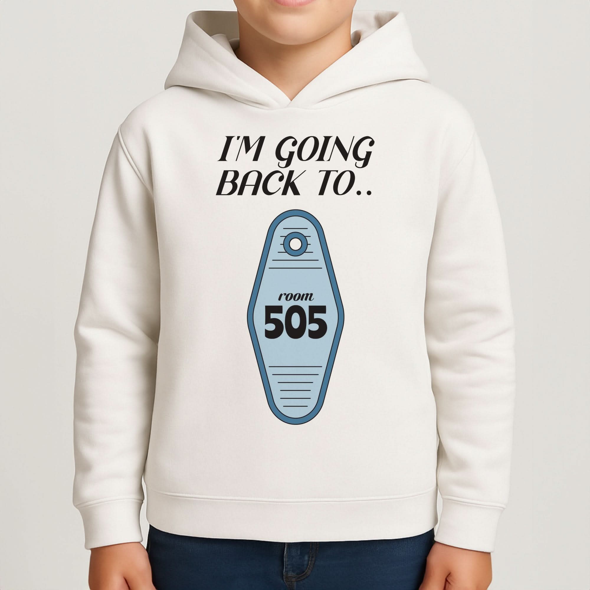 I'm Going Back To 505 Keyring Boys Hoodie
