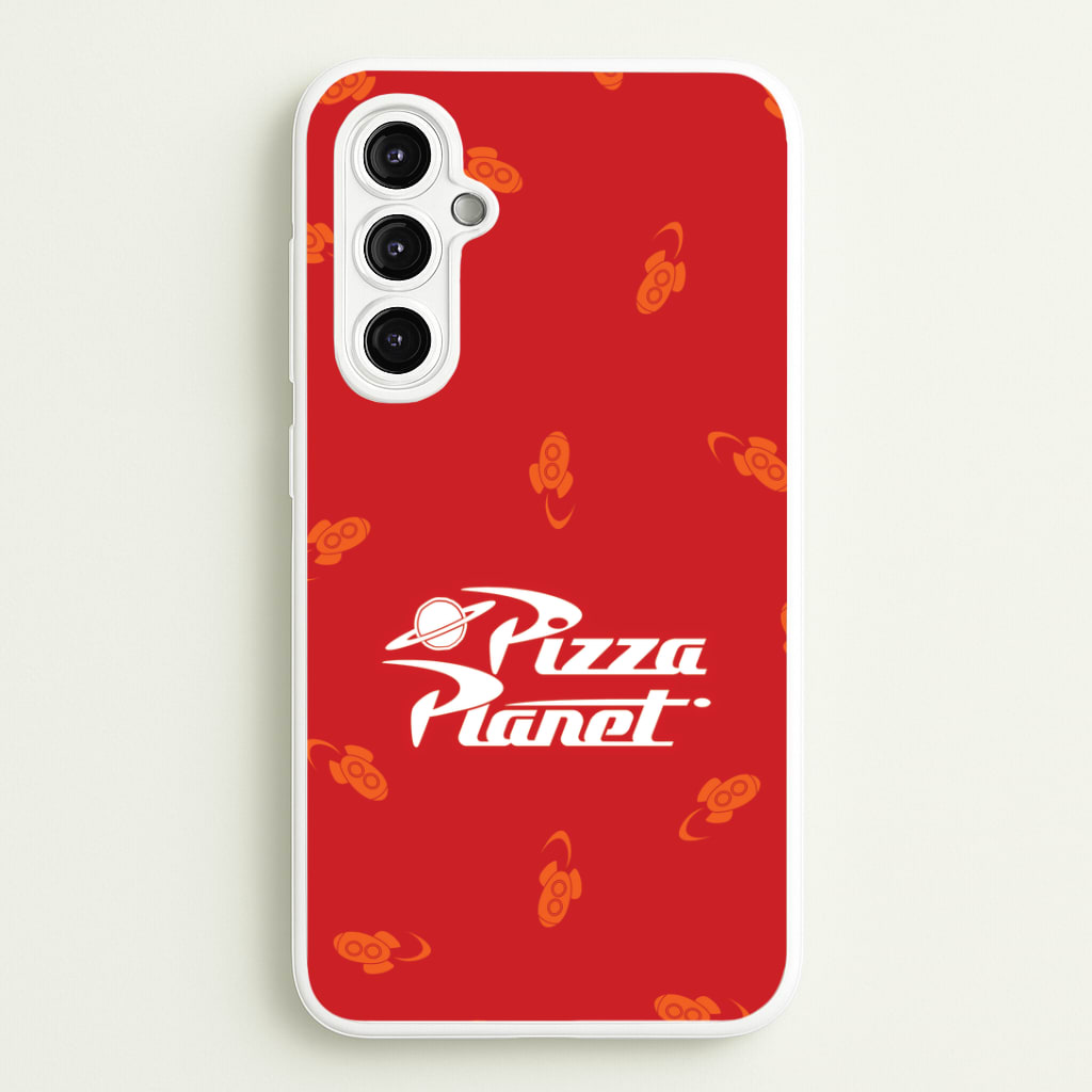 Pizza Planet Pattern Galaxy A14 Case