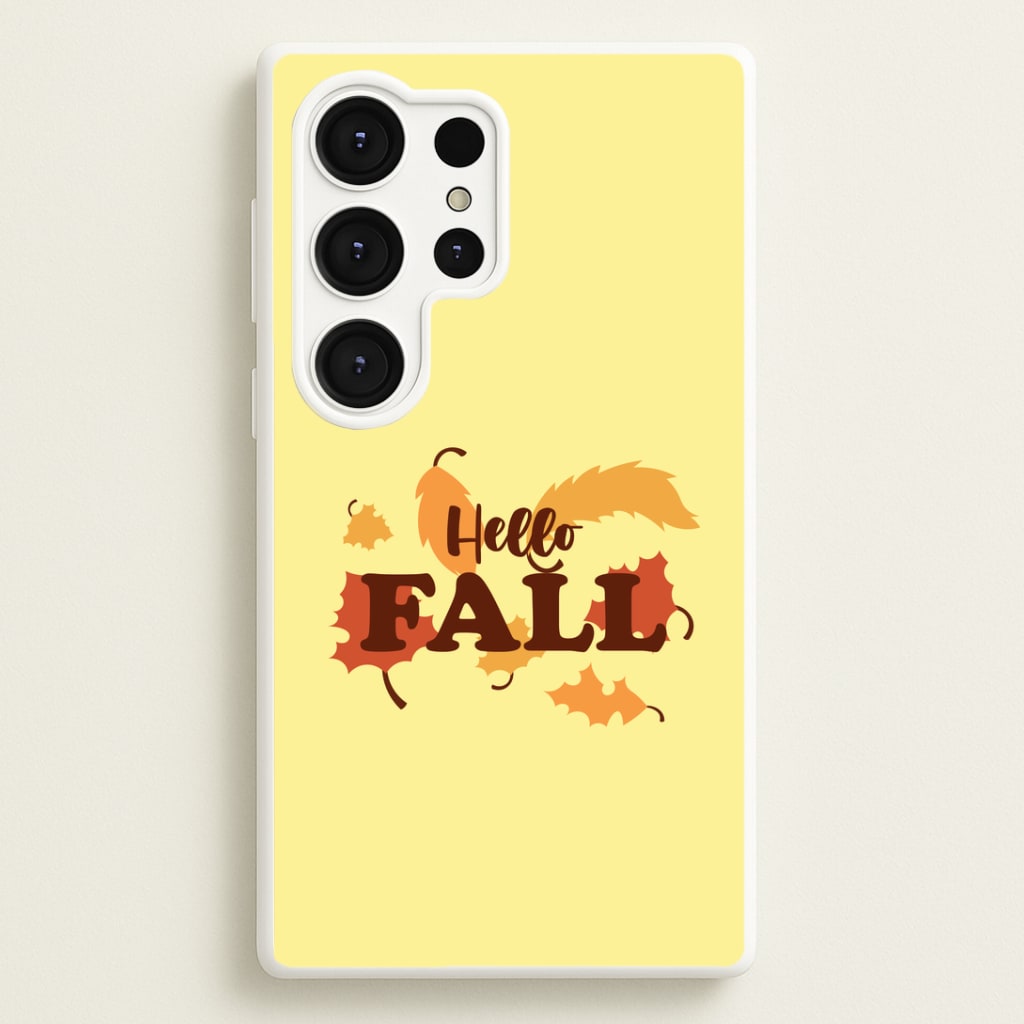 Hello Fall Galaxy S25 Ultra Case