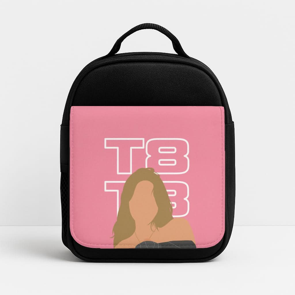 T8 Pink  Insulated Lunch Bag