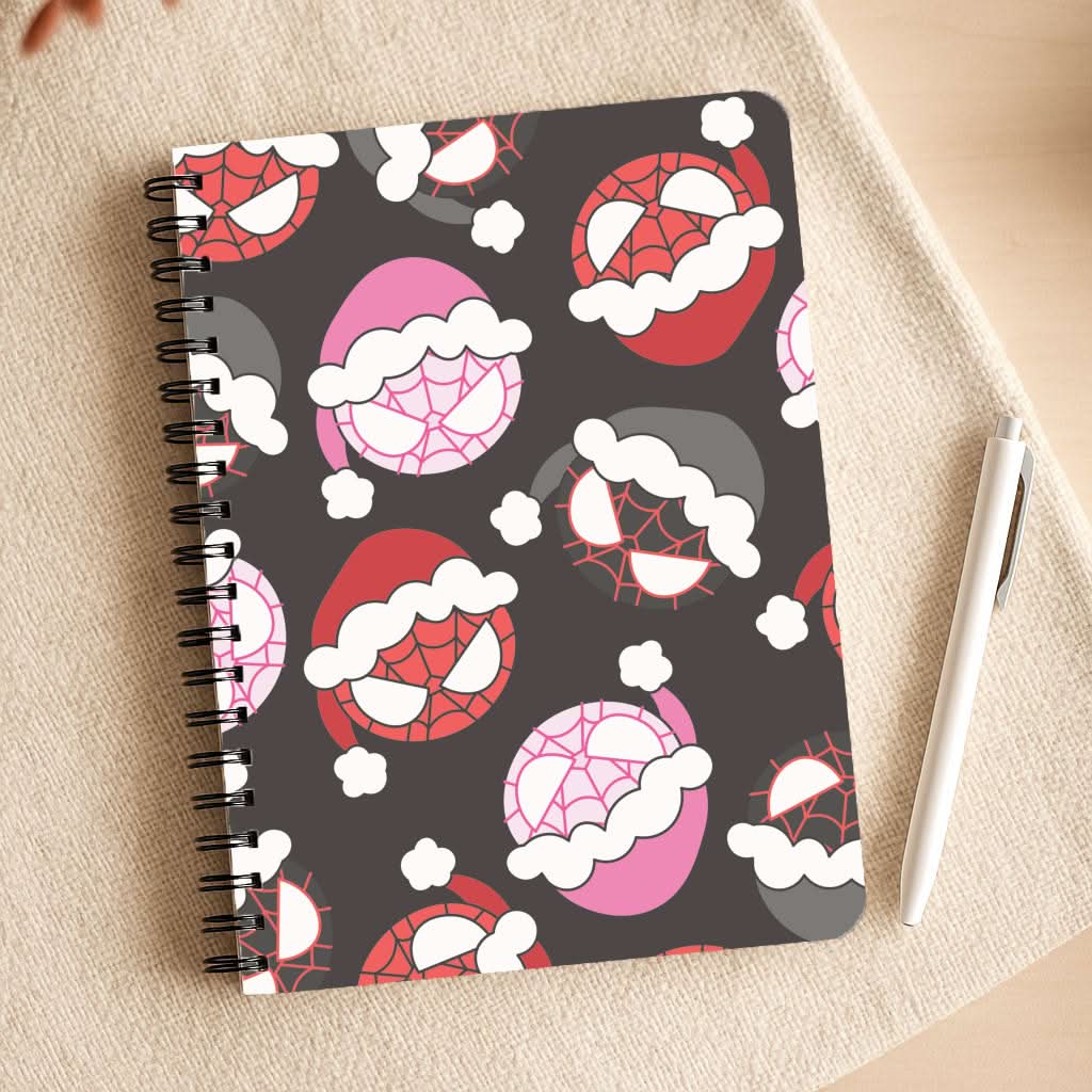 Spider Heroes Christmas Pattern Notepad