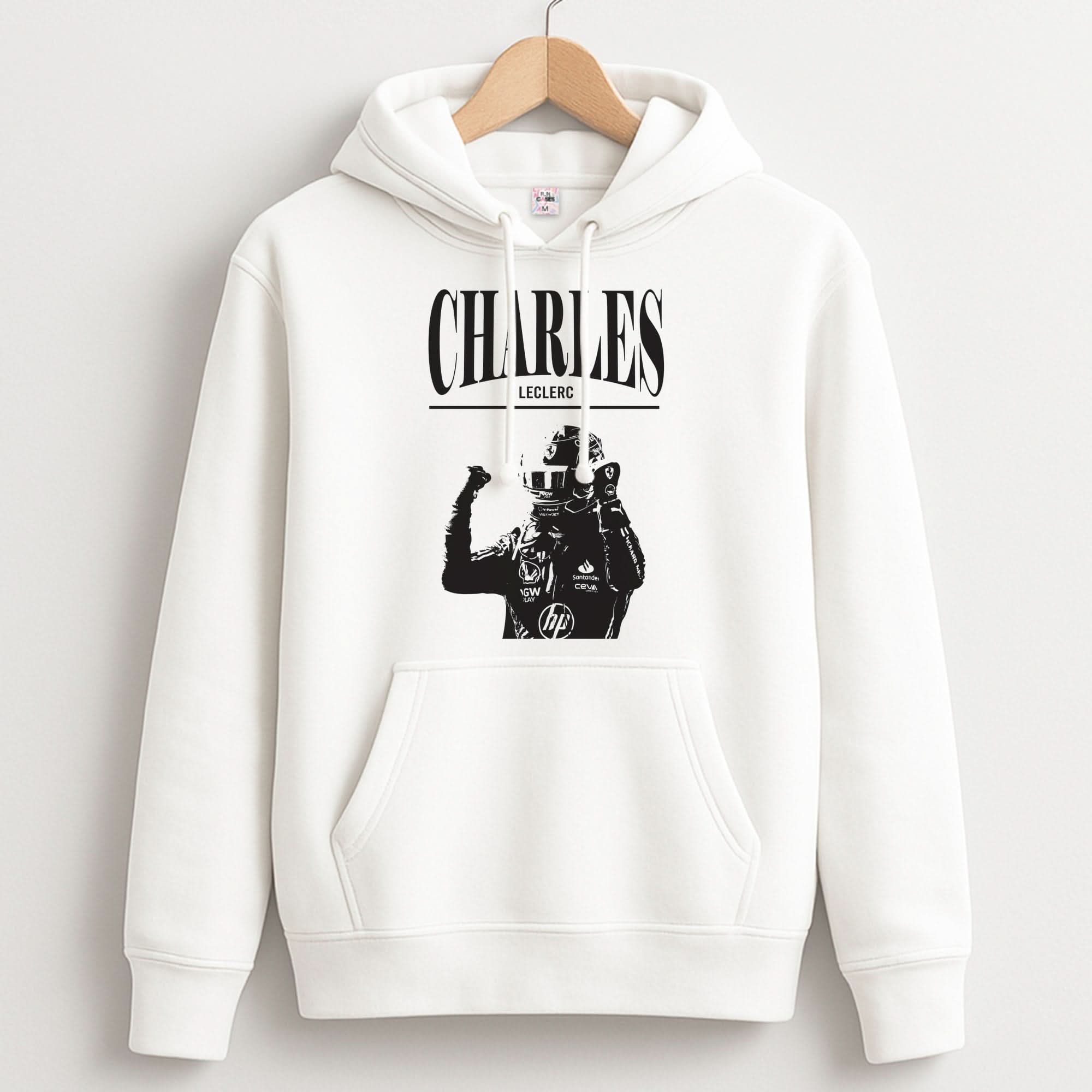 Charles Red And Gold Unisex Hoodie