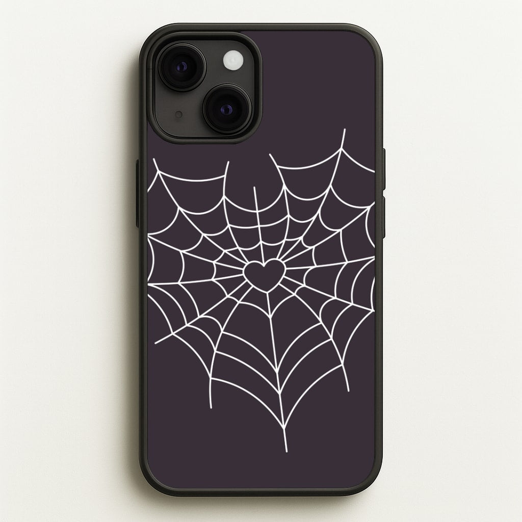 Spiderweb Hearts I iPhone 13 Mini Case