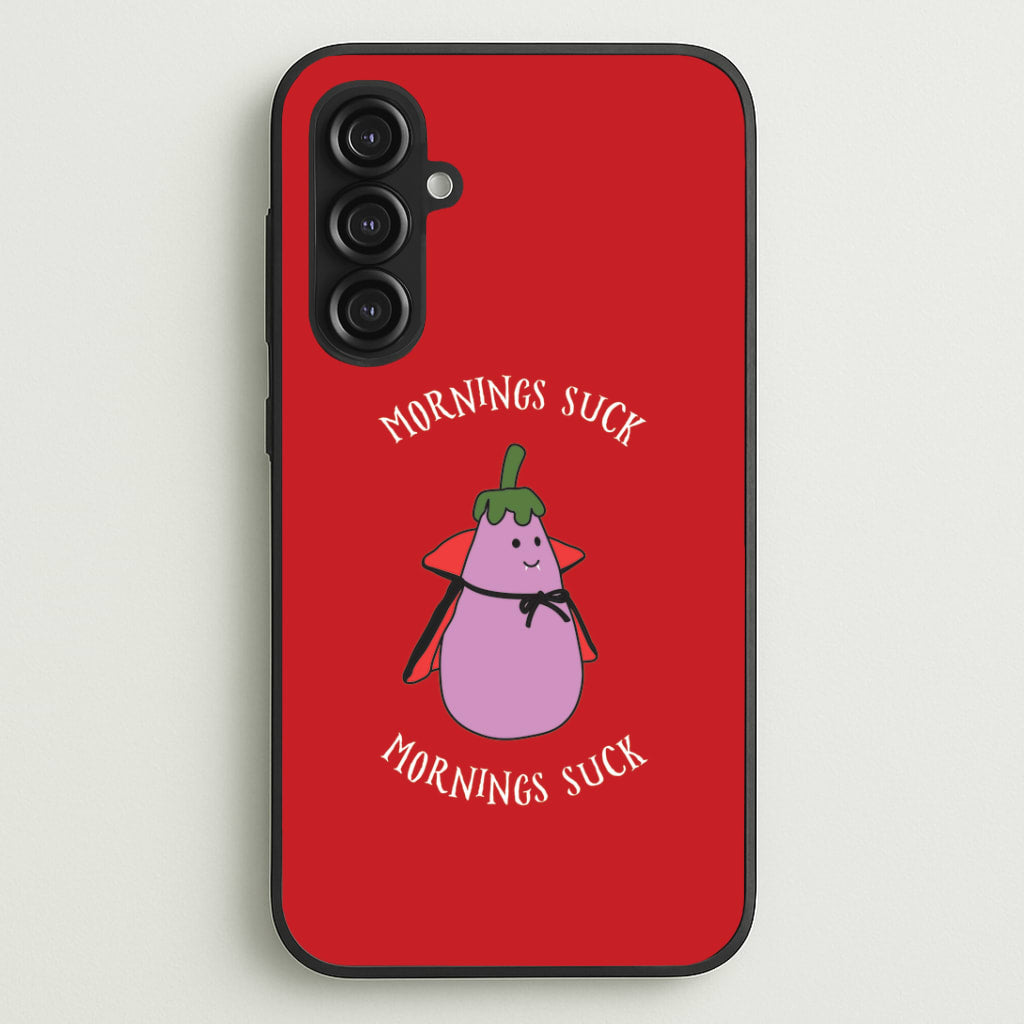 Mornings Suck Plush - Halloween Galaxy S23FE Case