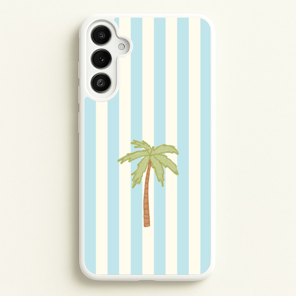 Seafront Palm Galaxy A34 Case