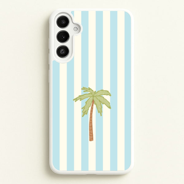 Seafront Palm Galaxy A34 Case