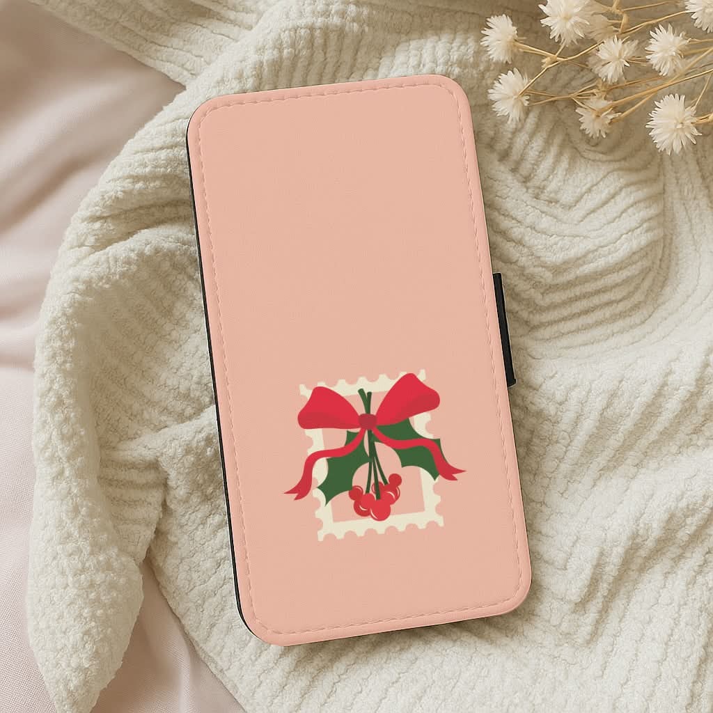 Cartoon Mouse Holly Leather Phone Case