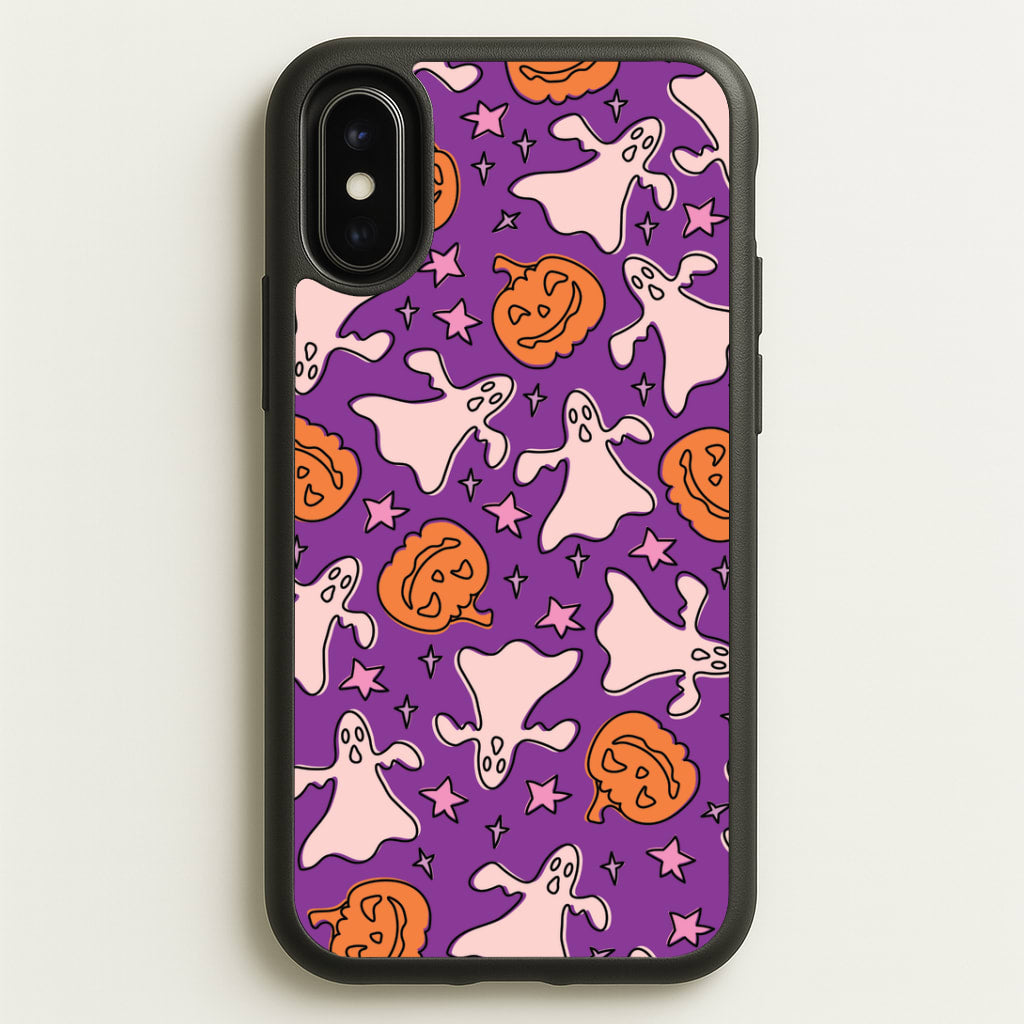 Abstract Halloween Pattern iPhone X / XS Case