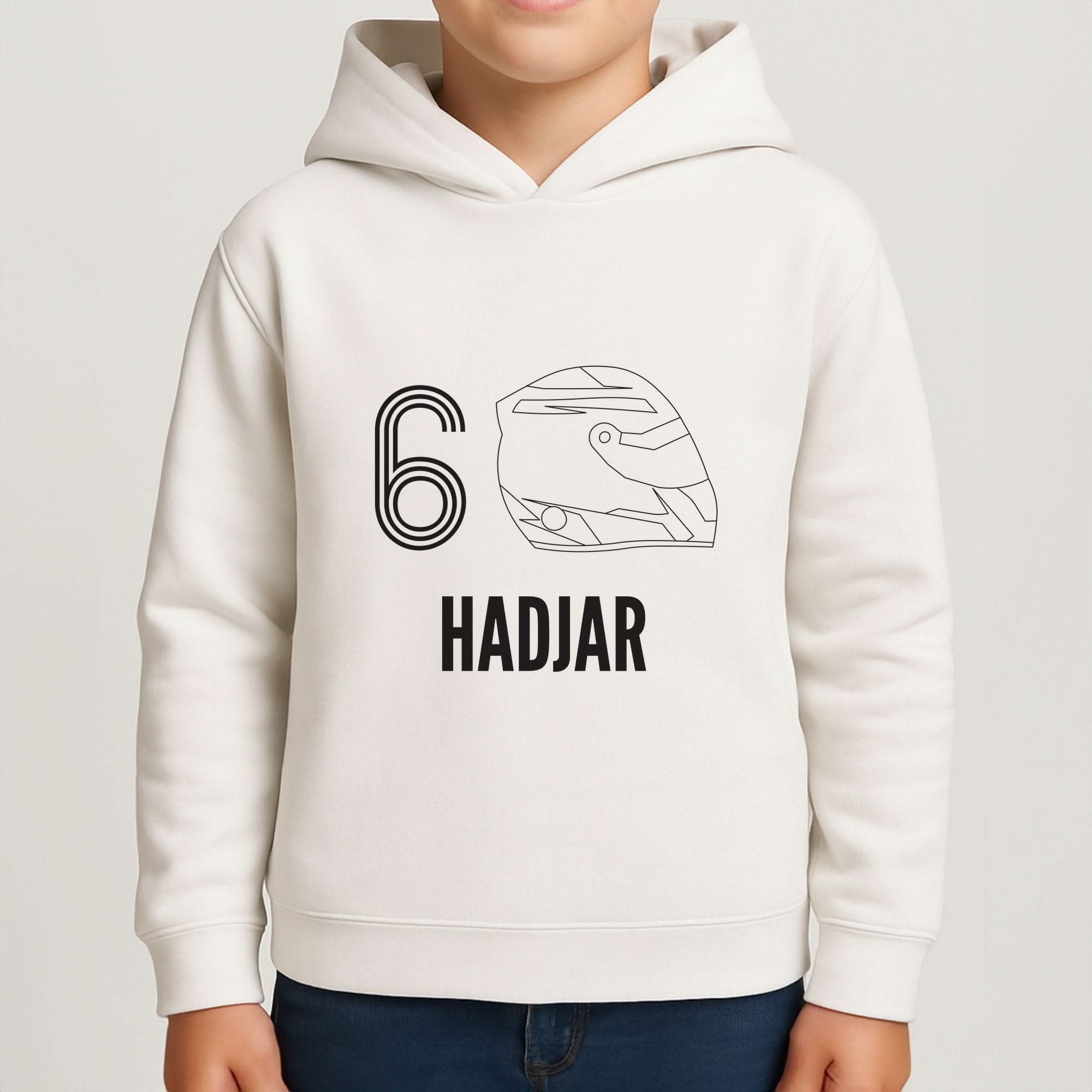 Hadjar Helmet 2026 Boys Hoodie
